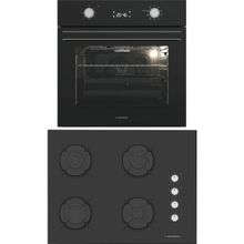 Termikel BO O6555C DB - BH P7144C B Siyah 2'li Ankastre Set