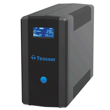 Tescom LEO+ 1200VA 1F/1F 2x7Ah LCD Line 5/10 dk UPS