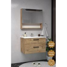 Teta Batum 65 cm Atlantik Çam Mdf Banyo Dolabı Seti