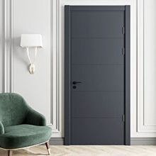 Teta Home Spil Amerikan Panel Kapı 87x203 Cm Oda Kapısı Antrasit