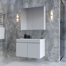 Teta Home Tokyo 65 cm MDF Beyaz Banyo Dolabı Seti