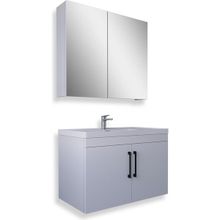 Teta Home Yalova 65 cm - Beyaz MDF Banyo Dolabı Seti
