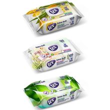 Tex 120'li Kapaklı Soft Islak Havlu