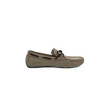 Tezcan Cunda Bej Hakiki Süet Deri Erkek Loafer Ayakkabı