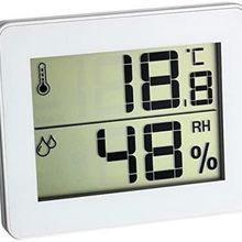 TFA 30.5027.02 Gri Slim Dijital Nem Ölçer Termometre