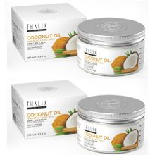 Thalia 2x250 ml Coconut Oil Hindistan Cevizi Yağı Cilt Bakım Kremi