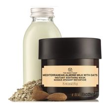 The Body Shop Mediterranean Almond Milk Yatıştırıcı Yulaf 75 ml Yüz Maskesi