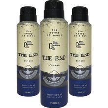 The End 3x150 ml Erkek Deodorant