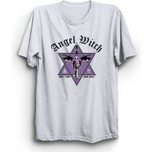 The Fame Angel Witch Dont Turn Your Back Rock Metal Müzik Grubu Beyaz Kadın T-shirt