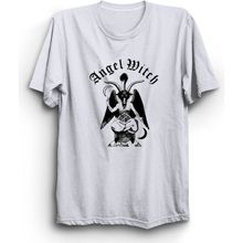 The Fame Angel Witch Rock Metal Müzik Grubu Beyaz Kadın T-shirt
