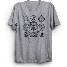 The Fame Çapa Denizci Kaptan Dümen Gemi Gemici Anchor Sailor Gri Kadın T-shirt