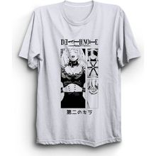 The Fame Death Note Ix Anime Beyaz Kadın T-shirt