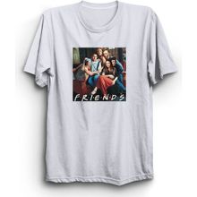 The Fame Friends Ressamlar Mizah Beyaz Kadın T-shirt
