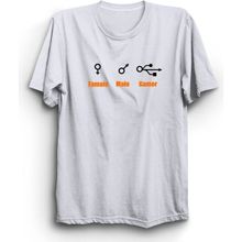 The Fame Gamer Oyun Game Konsol Oyuncu Beyaz Kadın T-shirt