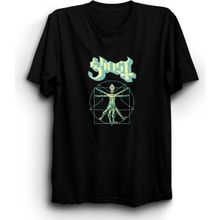 The Fame Ghost Green Rock Metal Grup Siyah Kadın T-shirt