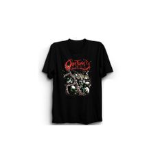 The Fame Obitua Skulls Rock Metal Müzik Grup Siyah Unisex T-shirt