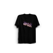 The Fame Priest Road To Valhalla Logo Rock Metal Müzik Grubu Siyah Unisex T-shirt