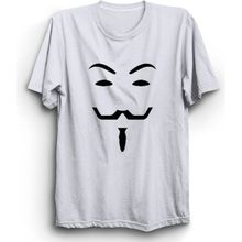 The Fame V For Vendetta V Film Beyaz Kadın T-shirt