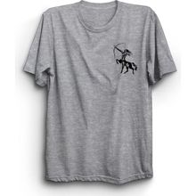 The Fame Yay Burcu Sagittarius Astroloji Gri Kadın T-shirt