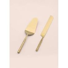 The Mia CKB180 Goldy 2 Parça Pasta Servis Takımı