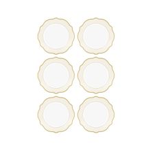 The Mia Jaswely 21 cm 6 Parça Krem Pasta Tabağı