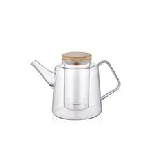 The Mia SSE0021 800 ml Bambu Kapaklı Süzgeçli Demlik