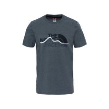 The North Face Mountain Line Gri Erkek T-Shirt