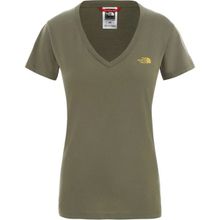 The North Face NF00A3H67D61 W Simple Dome Tee Haki Günlük Kadın T-Shirt