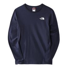 The North Face NF0A2TX18K21 Lacivert M L/S Easy Tee Erkek Günlük Tişört