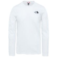 The North Face NF0A2TX1FN4 LS Easy Tee Beyaz Erkek T-Shirt