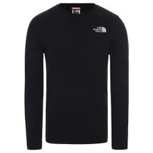 The North Face NF0A2TX1KZ21 L/S Easy Tee EU Siyah Uzun Kollu Erkek T-shirt