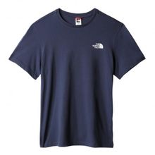 The North Face NF0A2TX58K21 M S/S Simple Dome Erkek Mavi Outdoor T-Shirt
