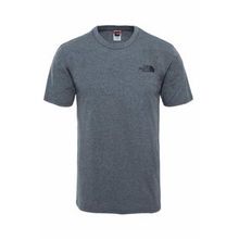 The North Face NF0A2TX5JBV1 M S/S Simple Dome Tee Gri Erkek T-shirt