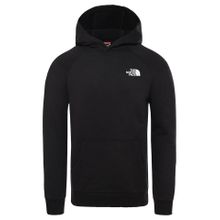 The North Face NF0A2ZWUKY41 M Raglan Redbox Hoodie Siyah Erkek Outdoor Mont