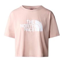 The North Face NF0A4T1RLK61 W Ss Cropped Easy Tee Pembe Kadın T-Shirt