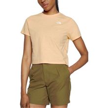 The North Face NF0A55AY Foundation Crop Tee Eu Turuncu Kadın T-Shirt