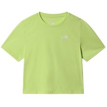 The North Face NF0A55AYHDD1 Foundation Crop Yeşil Kadın T-shirt