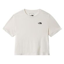 The North Face NF0A55AYN3N1 Foundation Crop Beyaz Kadın T-shirt