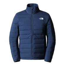 The North Face NF0A7UJFHDC1 Belleview Stretch Down Jacket Mavi Erkek Mont