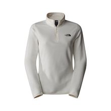 The North Face NF0A855M4HP1 W 100 Glacier 1/4 Zip Beyaz Kadın Polar Sweatshirt