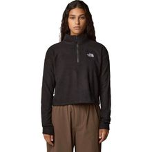The North Face NF0A855N4H01 Siyah 100 Glacier Cropped Kadın Outdoor Polar