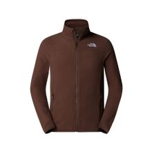 The North Face NF0A855X1OI1 M 100 Glacier Full Zip Kahverengi Erkek Outdoor Polar Ceket