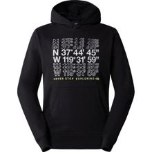 The North Face NF0A87EAJK31 M SS24 Coordinates Siyah Hoodie Erkek Sweatshirt