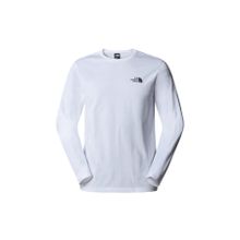 The North Face NF0A87QNFN41 M L-S Simple Dome Tee Beyaz Erkek T-shirt
