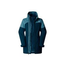 The North Face NF0A88T94OJ1 Parka Dryvent Mono Triclimate Lacivert Kapüşonlu Kadın Mont