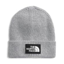 The North Face NF0A8CHEDYY1 Gri Logo Box Cuffed Unisex Outdoor Bere