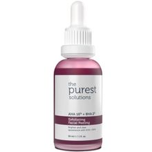 The Purest Solutions AHA 10% + 30 ml BHA 2% Peeling Solution Exfoliating Facial Peeling
