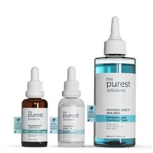The Purest Solutions Kuru Sivilcelenmeye Meyilli Ciltlere Özel Sivilce ve Siyah Nokta Önlemeye Yardımcı Bakım Seti