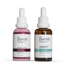 The Purest Solutions Sivilce ve Siyah Nokta Önleyici Aydınlatıcı Bakım Seti