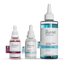 The Purest Solutions Siyah Nokta Önlemeye ve Gözenek Sıkılaştırmaya Yardımcı Nemlendirici Cilt Bakım Seti